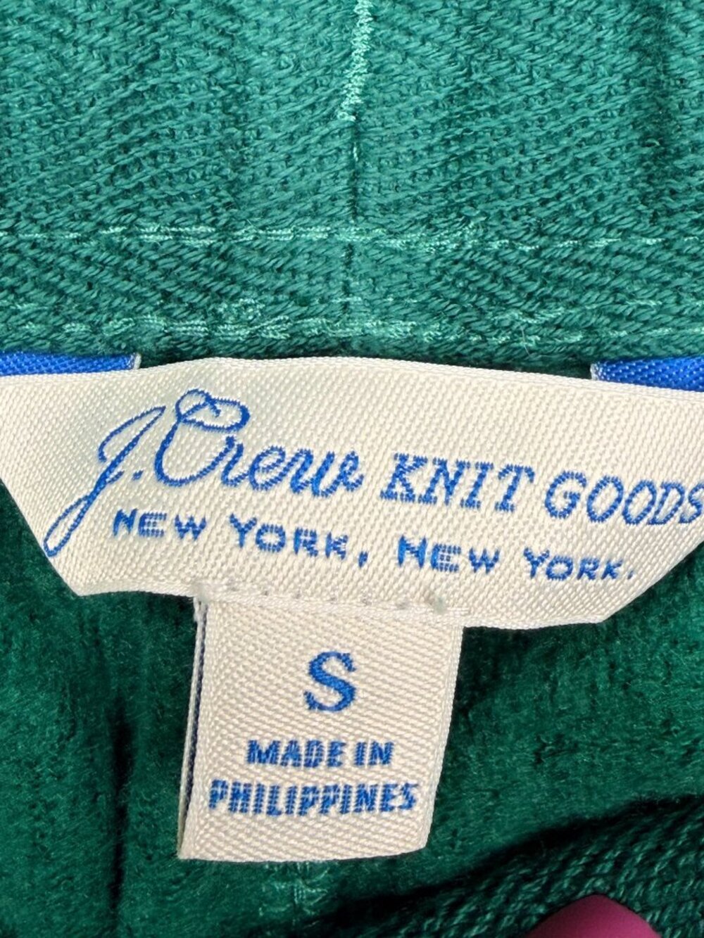 J. Crew 6.5" Short in Terry Cloth Mid Rise Deep Forest Small #A3015 - Picture 4 of 7